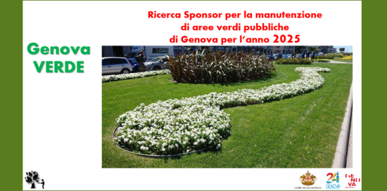 Copertina Progetto Ricerca Sponsor Genova Verde 2025