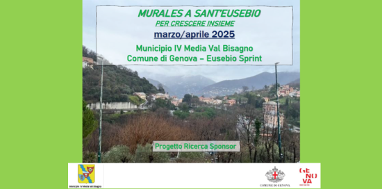 Copertina Progetto Ricerca Sponsor  "Murales a Sant'Eusebio - per crescere insieme"