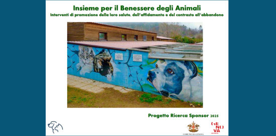 Copertina di Progetto Ricerca Sponsor "Insieme per il Benessere degli animali"