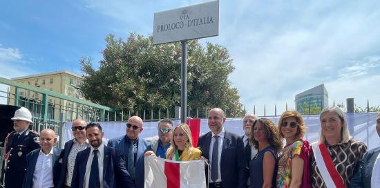 intitolazione via proloco italia