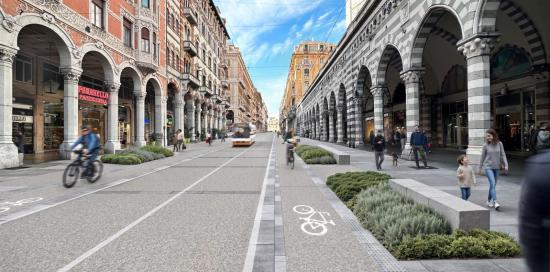 La nuova via XX Settembre