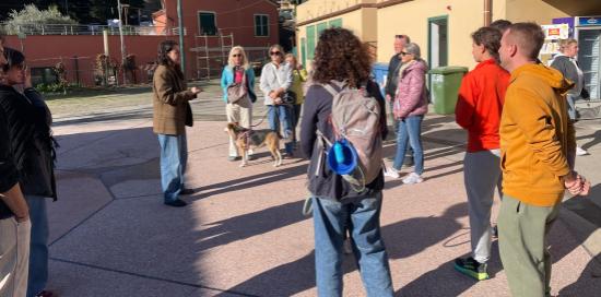 Ritrovo e saluti dell'assessora Coppola Ritrovo e saluti dell'assessora Coppola