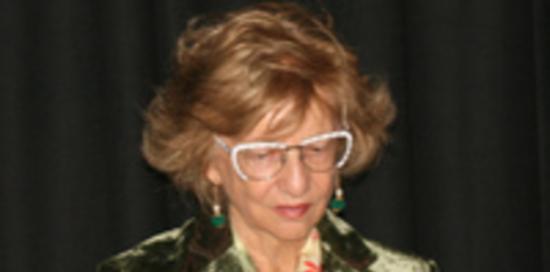 La professoressa Giovanna Petti Balbi in una foto d'archivio