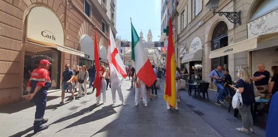 corteo in via san lorenzo