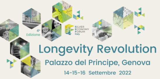 La locandina del Forum dedicato alla Longevity revolution