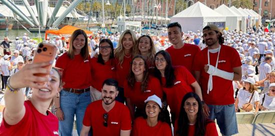 La sindaca Salis al Porto Antico insieme agli istruttori del progetto "Sport Senior" La sindaca Salis al Porto Antico insieme agli istruttori del progetto "Sport Senior"