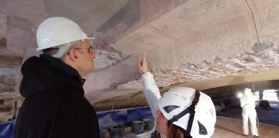 Piciocchi sopralluogo cantiere ponte monumentale
