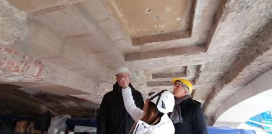 Piciocchi sopralluogo cantiere ponte monumentale