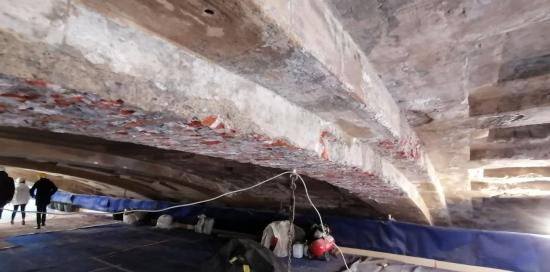 sopralluogo cantiere ponte monumentale