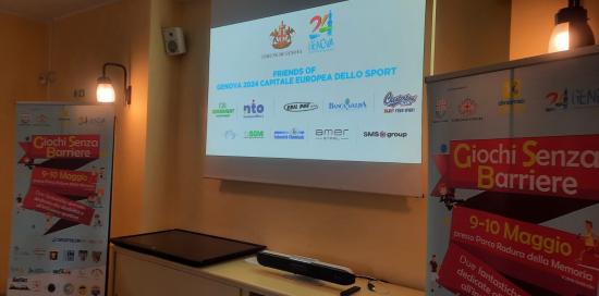 I Friends of Genova 2024 Capitale Europea dello Sport