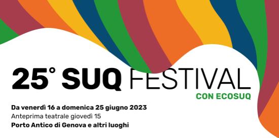 Presentazione 25° Suq Festival-Logo