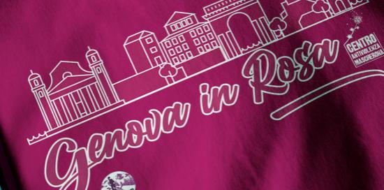 Genova in Rosa-T-shirt