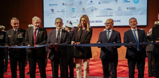 Taglio del nastro della Genoa Shipping Week: per il Comune di Genova presente la sindaca Silvia Salis Taglio del nastro della Genoa Shipping Week: per il Comune di Genova presente la sindaca Silvia Salis