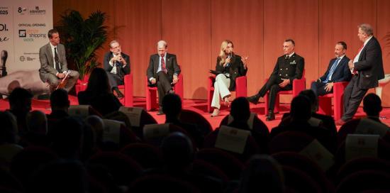 Un momento della tavola rotonda: intervento della sindaca Salis