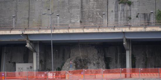 Mura oggi pre restauro Waterfront