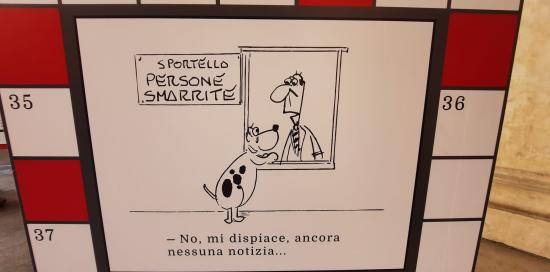 Un'altra vignetta della mostra