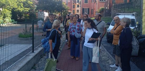 La passeggiata a Pontedecimo transita per via San Bonaventura 