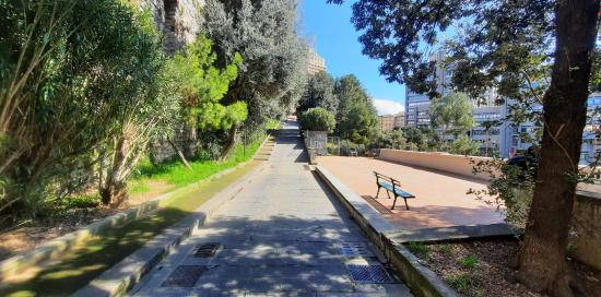  via del Colle - terrazza Belvedere con nuova pavimentazione - foto 13 marzo)
