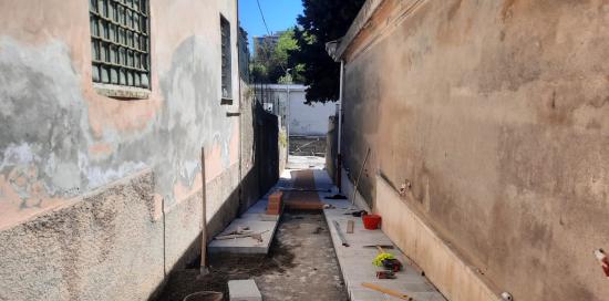  via della Santissima Trinità - rifacimento creuza