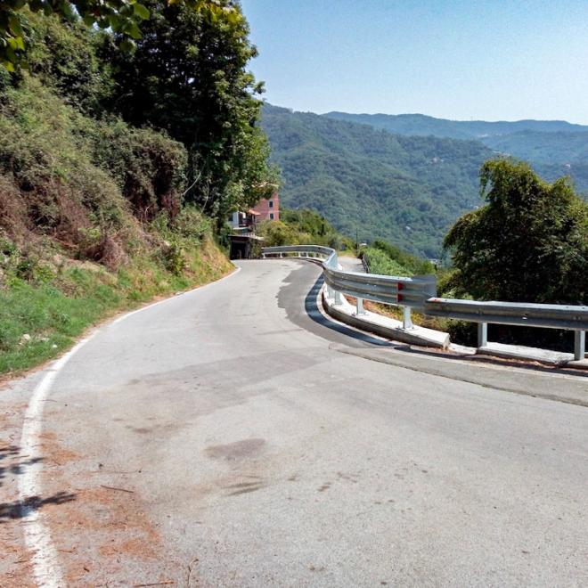 adeguamento tratti stradali sulle strade di Città Metropolitana di Genova