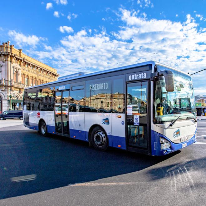 Autobus ATP in Piazza Brignole