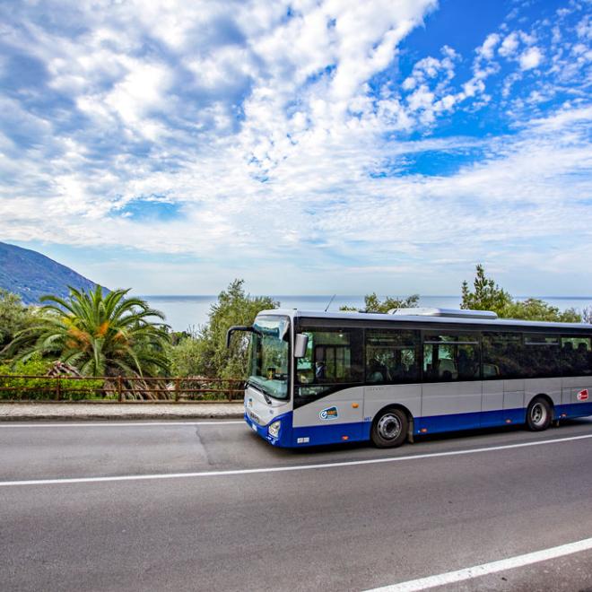 Autobus ATP su strada provinciale 