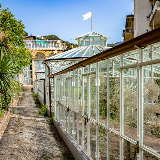 Villa Pallavicini, serre botaniche