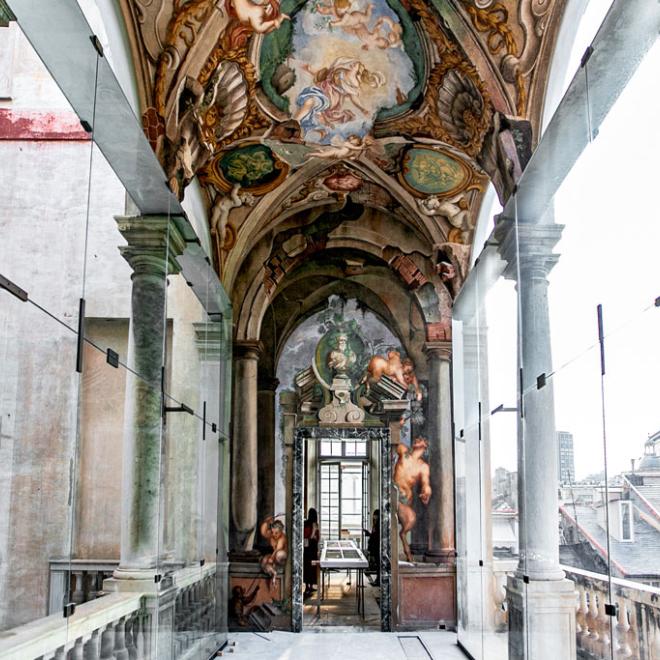 Musei di Strada Nuova: Palazzo Rosso affreschi 
