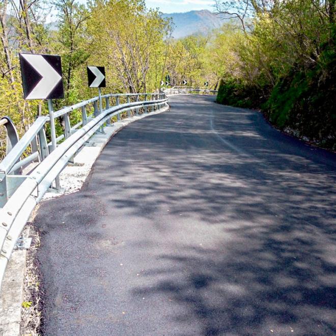 adeguamento tratti stradali sulle strade di Città Metropolitana di Genova