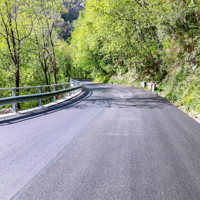 adeguamento tratti stradali sulle strade di Città Metropolitana di Genova