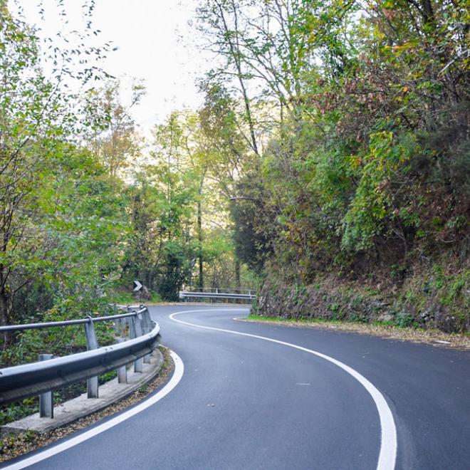 adeguamento tratti stradali sulle strade di Città Metropolitana di Genova