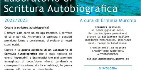 per partecipare leggere le direttive sulla locandina