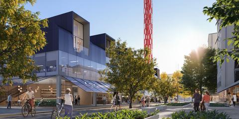 7_ Il Nuovo Mercato del Quartiere (© Renovatio design, courtesy by Metrogramma)