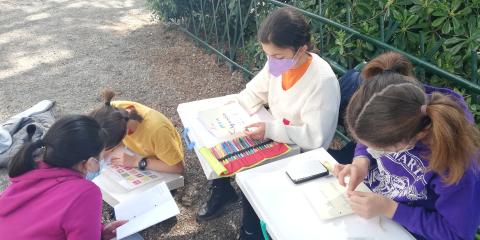 Attività a Villetta Dinegro con studenti su Agenda 2030