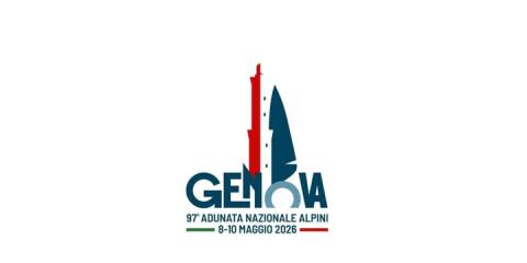 Adunata Nazionale Alpini Genova 2026-Logo
