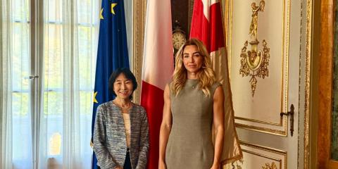 La sindaca Salis ha ricevuto l’ambasciatrice del Giappone Hikariko Ono