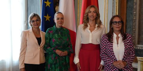 Visita Ambasciatrice Slovacca-Poggio, Wursterová, Salis, Beghin