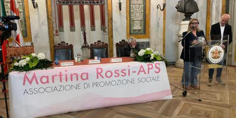 L'intervento dell'assessora Rita Bruzzone durante l'evento