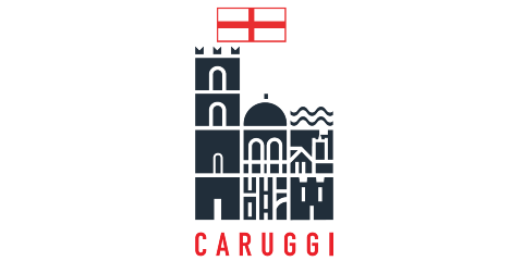 logo caruggi - palazzo scomposto