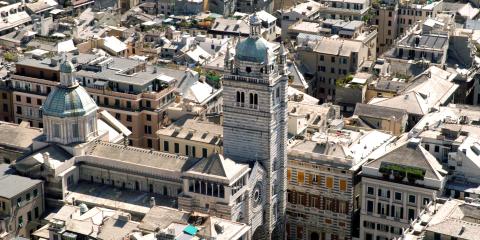 veduta di Genova dall'alto
