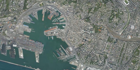 mappa di Genova