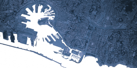 immagine del blueprint di Renzo Piano