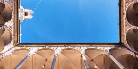 cortile di palazzo tursi