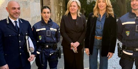 La sindaca Salis e l'assessora Viscogliosi a margine della conferenza stampa