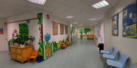 corridoio scuola Peter Pan