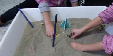 gioco della sabbia