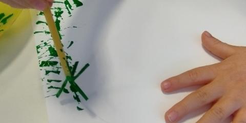 attività di pittura