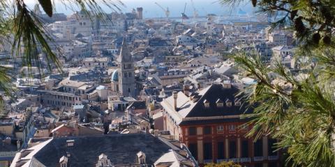 panorama citta di Genova