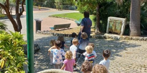 giochi motori in giardino