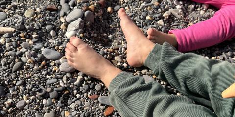 in spiaggia